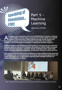 Speaking of Simulation - Live! - Part 5 - Machine Learning